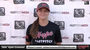 2024 Kylee Crossman 4.3 GPA Athletic Third Base Softball Player Skills Video - Hype Fastpitch
