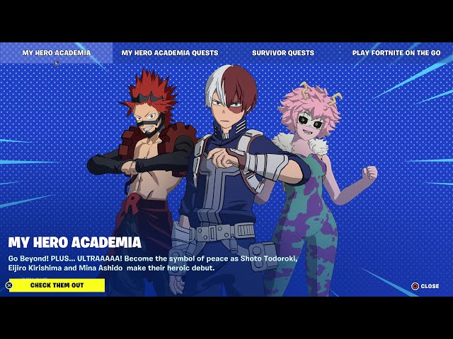 Fortnite My Hero Academia Quests - Fortnite Guide - IGN