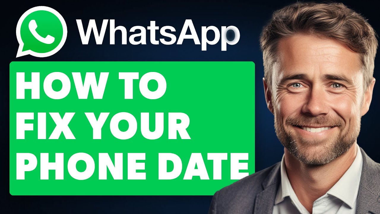 How To Fix Your Phone Date Is Inaccurate Error in WhatsApp (Full 2024 Guide)