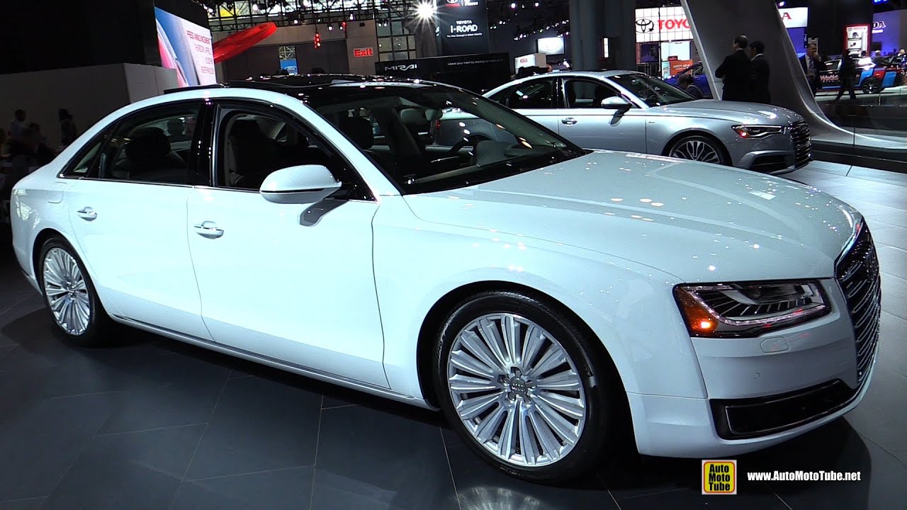 2015 Audi A8L TDI Quattro - Exterior and Interior Walkaround - 2015 New York Auto Show
