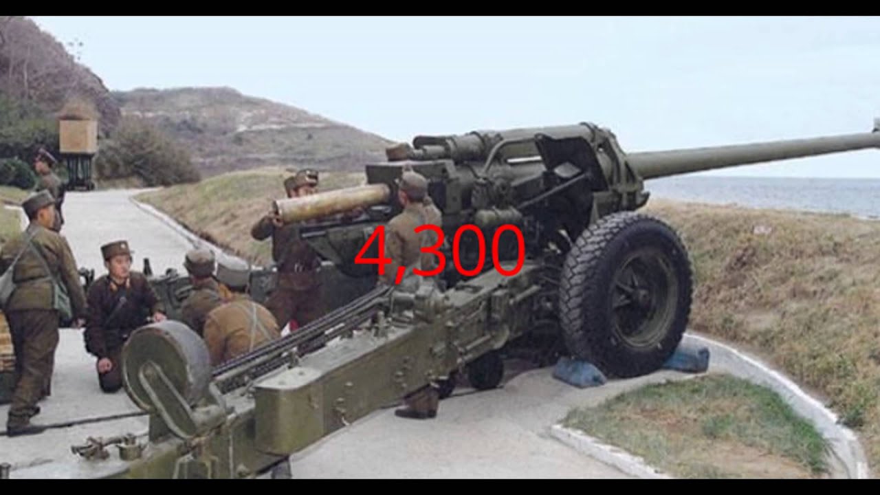 Top 10 countries with the most Towed Artillery 2016 YouTube