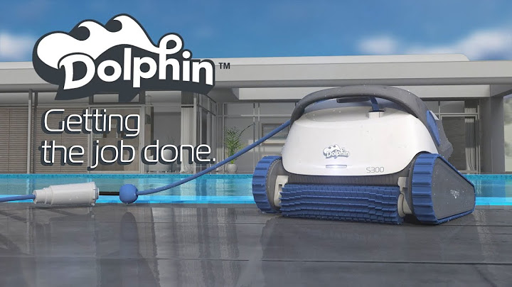 Dolphin. The best swimming pool robotic cleaner in the world