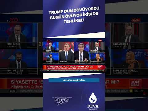 Trump dün dövüyordu bugün övüyor, ikisi de tehlikeli