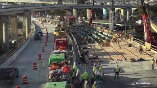 Caltrans District 4 - 101 Alemany Deck Replacement Time lapse