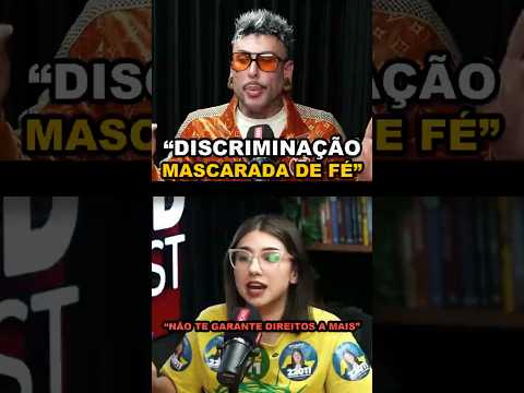 «Eu não peço, eu pago. Eu peço equidade» — o bruxo x a católica sobre imposto 🔥 #Shorts