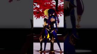 |Genshin Impact/60fps| Aether X Mona wannabe challenge #genshinimpact #aether #원신 #aetheredit #mona
