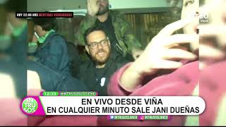 Con Horribles Gestos Contra Intrusos Así Fue La Salida Del Equipo De Jani Dueñas De Viña