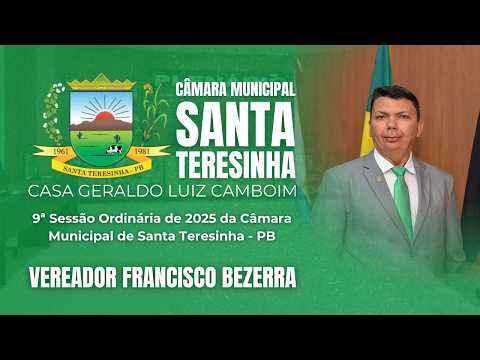 Vereador Francisco Bezerra | 9ª Sessão Ordinária de 2026 da Câmara Municipa...