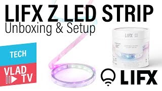 LIFX Z LED Light Strip  Unboxing & Setup