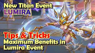 New Titan Lumira Event || The Most Beneficial Way To Complete The Lumira Event