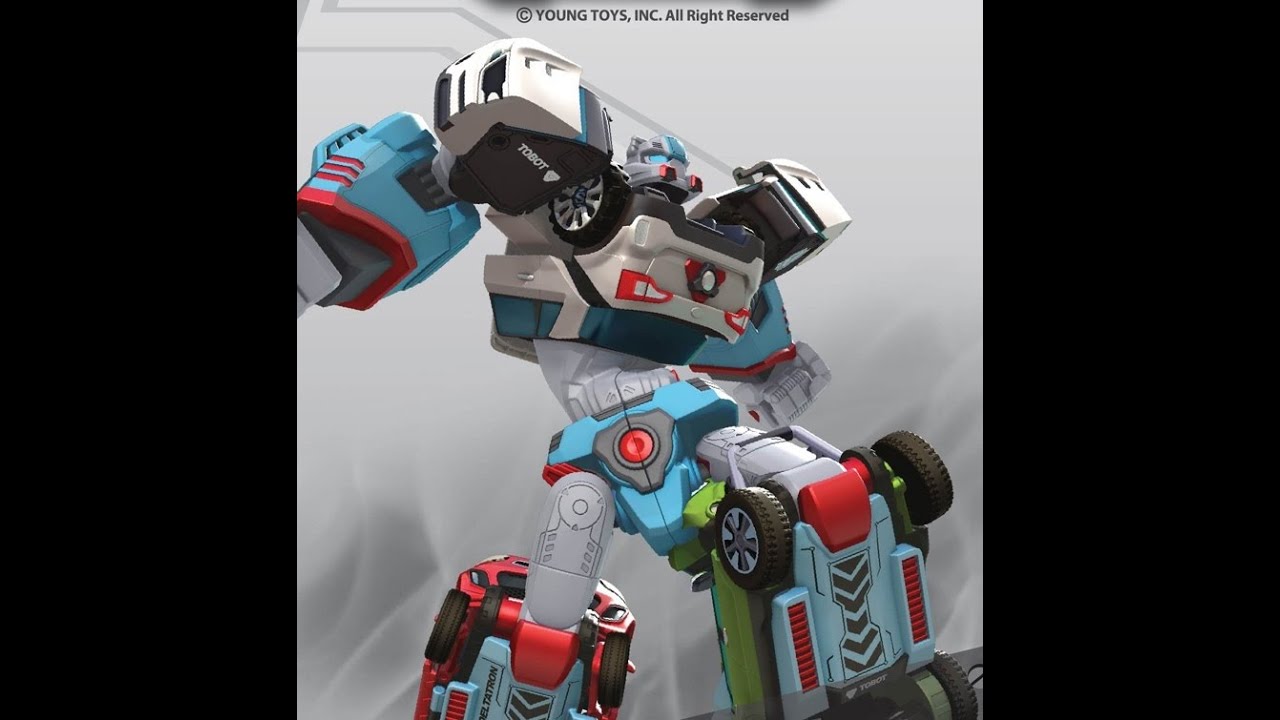 【暴龍的玩具箱】 27 機器戰士 Tobot DELTATRON 또봇 - YouTube