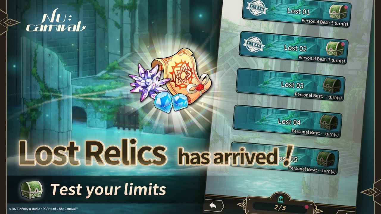 Nu: carnival. Lost relics 2. Похлеще, чем ваши башни.