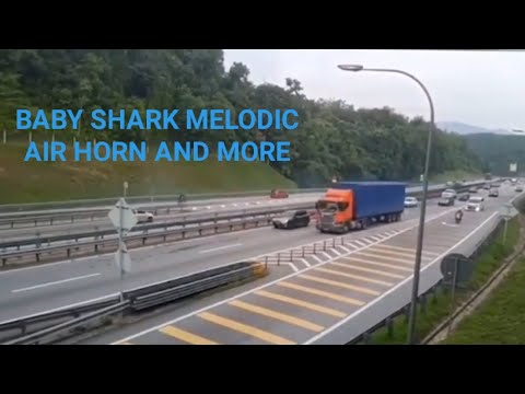 Scania R440 Air horn baby shark viral on tiktok