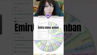 Emiru announces 12k accounts banned 👀