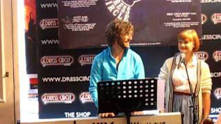 Lance Horne & Lucy May Baker - Haircut @ Dress Circle Benefit (25 June 2011)