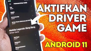 Cara Aktifkan Driver Game Yang Hilang Di Android 11 screenshot 5