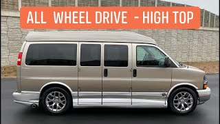 SOLD 2003 Chevrolet Express 1500 AWD Explorer High Top Conversion Van For Sale Specialty Motor Cars