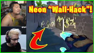 This Neon valorant Wall bug is literally game breaking!! | Valorant Funny & Best Moments Ep 584