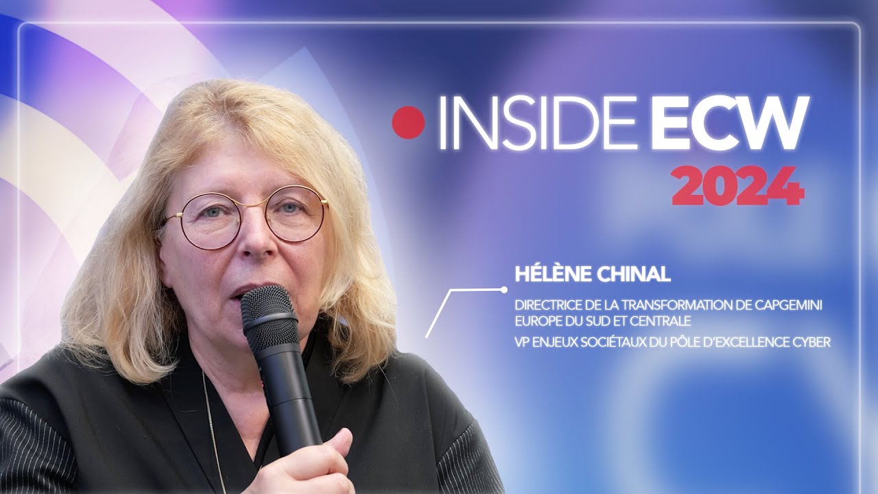 🎥 Inside ECW – Hélène Chinal : Promouvoir la diversité dans la cyberdéfense
