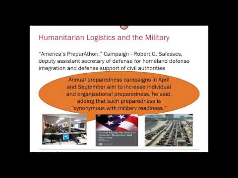 APICS 2016 Session Preview Humanitarian Logistics and the Military