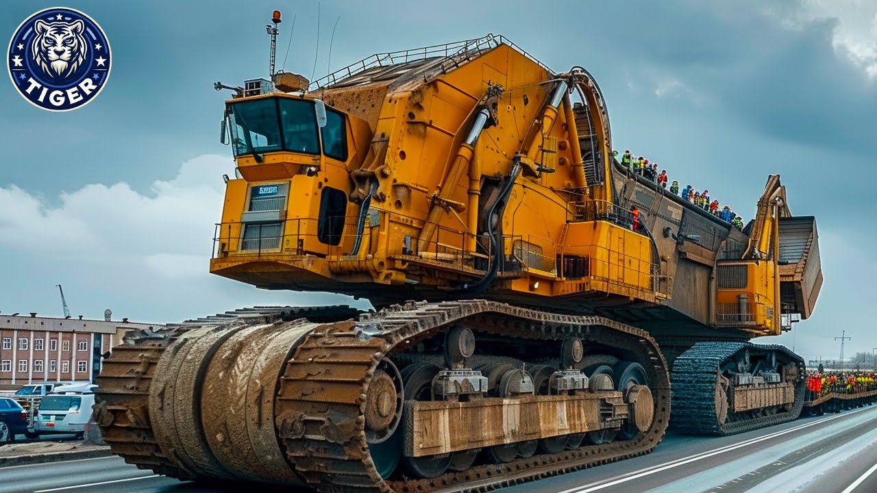 Extreme Dangerous Transport Skill Operations Oversize Truck, Biggest Heavy Equipment Machines #3