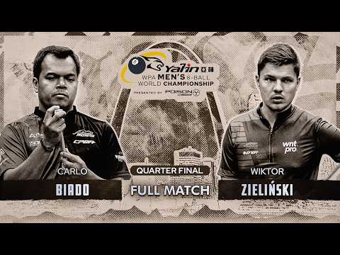 BIADO vs ZIELINSKI ▸ 2026 Yalin WPA Men's 8-Ball World Championship