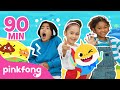 Best of 2022 shark finger family baby car and more  dance along  compilation  pinkfong songs