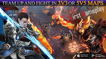 Heroes of Order & Chaos First GamePlay Android / iOS / Windows