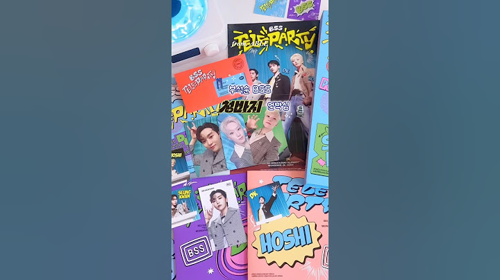 청춘은 바로 지금, 청바지! 부석순 앨범깡 😎👖 BSS 2nd Single Album ’TELEPARTY’ (나 NA Ver.) #kpop #seventeen