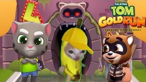 Talking Tom Gold Run With  Banana | Gameplay walkthrough Part 16  | Android ios games