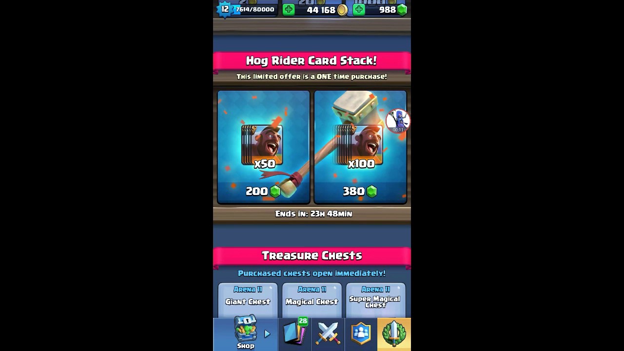 New Hog Riders CLASH ROYALE NEW Hog Rider Challenge - YouTube