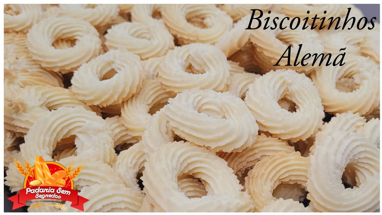 Biscoito Alemã derrete na boca uma delícia