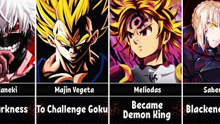 Anime Characters Who Gave Into Darkness