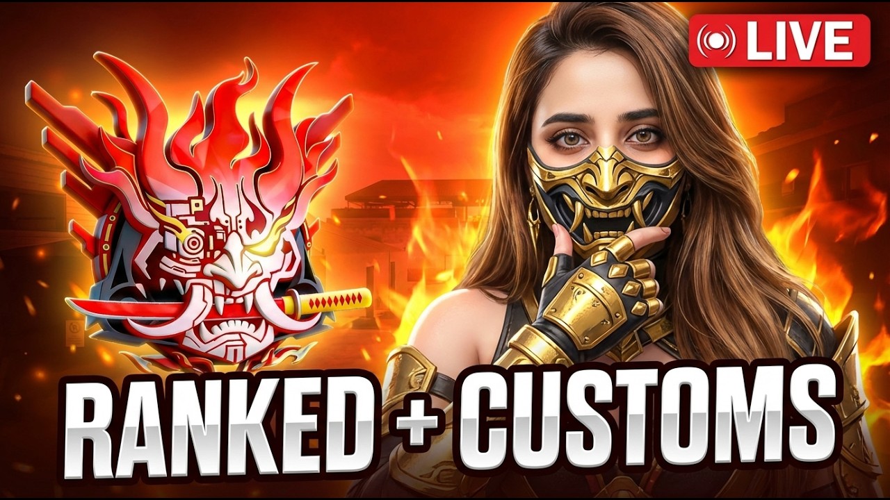 🔴Blood Strike Live With Girl Gamer | Ranked + Chill Custom Rooms
