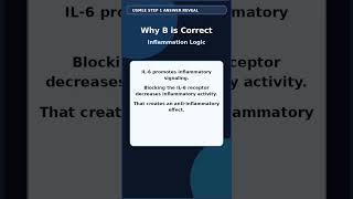 USMLE Step1 IL6 Receptor Blocker Answer Reveal With Music