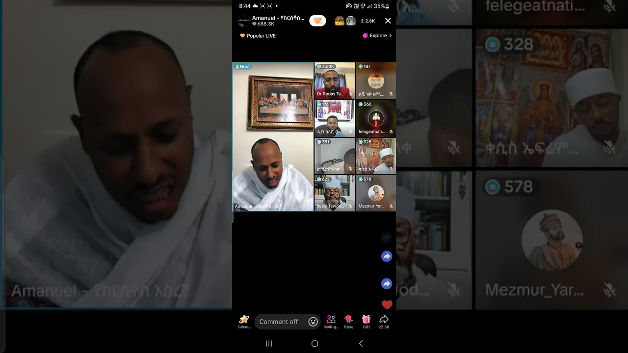 የሚገርም ነው     ከመጋቤ አዲስ ዶክተር ሮዳስ ታደሰ ጋር በቲክቶክ በነገረ ማርያም ዙሪያ የተደረገ ድንቅ መርሀግብር