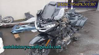 JH2SC7954PK501387 Honda Gl1800 2023 JH2SC7954PK501387 Honda Gl1800 2023