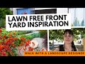 Finding lawn free front yard inspiration  walk with a landscape designer