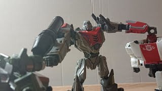 Transformers War for Cybertron Megatron Stop Motion