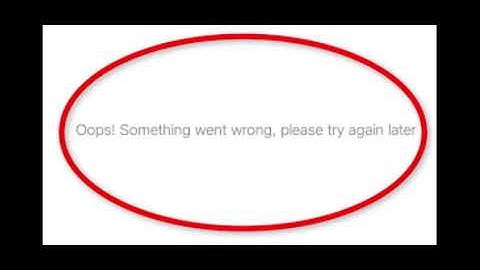 Fix Chomp SMS Oops Something Went Wrong Error Please Try Again Later Problem Solved