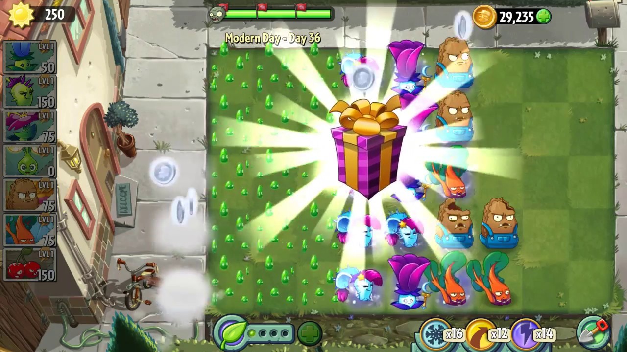 Plants vs Zombies 2 Modern Day - Day 36 || Gameplay Walkthrough - YouTube