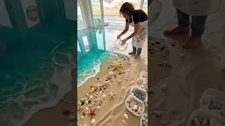 #satisfying resinfloor #interiordesign #epoxy epoxyfloor beforeandafter epoxyresin shorts reels art