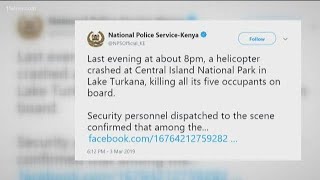 Americans killed in helicopter crash on Kenyan island