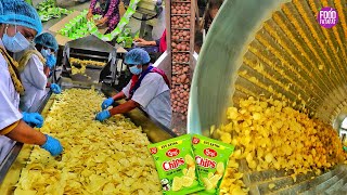 Huge Factory Making of Potato Chips😱😱 इस तरह बनाए जाते हैं आलू के चिप्स Indian Street Food | Kakaji