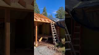This additions to my neighbors house we are working on.