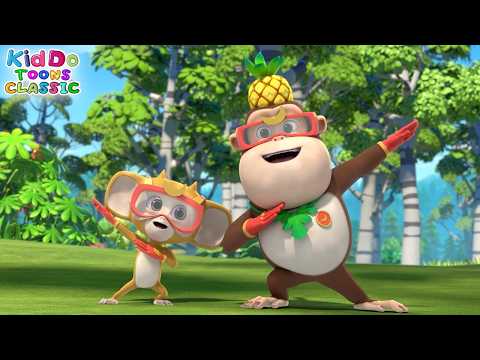 द सुपर मंकीज़ | The Super Monkeys | Boonie Squad Ep 44 | Bablu Dablu Squad | Kiddo Toons Classic