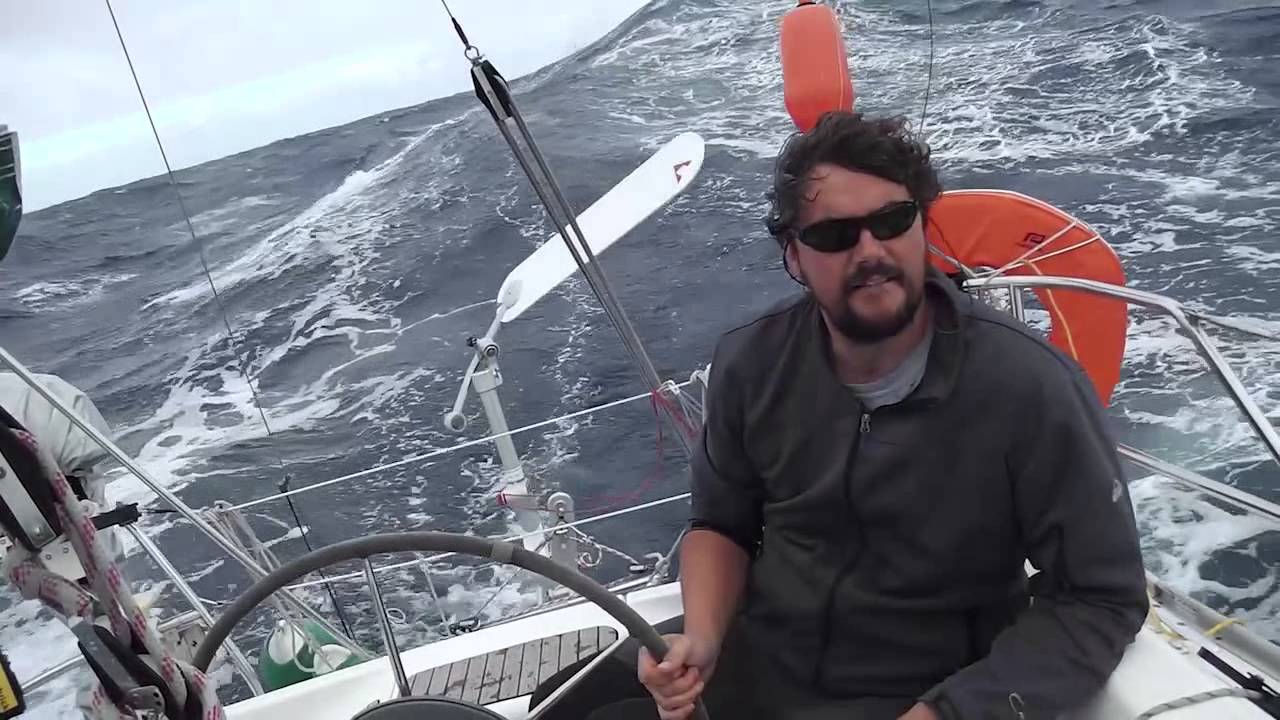 Segeln Atlantik Segeln Bei 30 Knoten Downwind Youtube