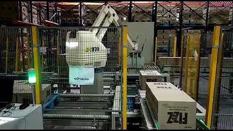 High Speed Beverage Fuji Robotic Palletizer