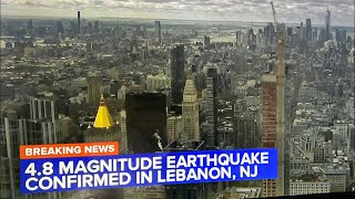 BREAKING: New York, New Jersey hit with 4.8 EARTHQUAKE! #prophetic #propheticword