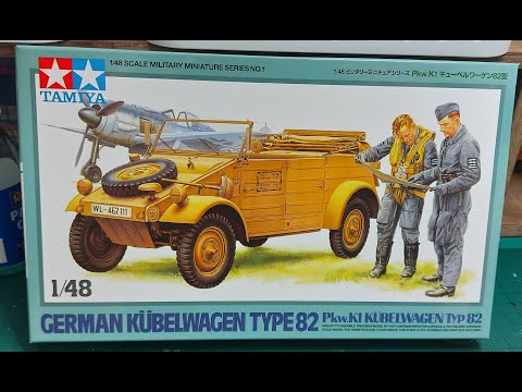 Tamiya 32501 German Kubelwagen Type 82 Pkw.K1 1:48 Photo Build